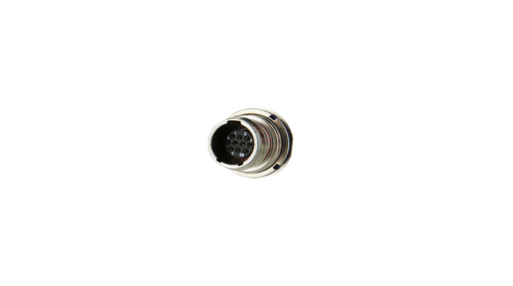 Rundsteckverbinder, MIL-DTL-38999, 2M805, Nickel, Stecker / Steckbuchse, 9-25, 7.5A